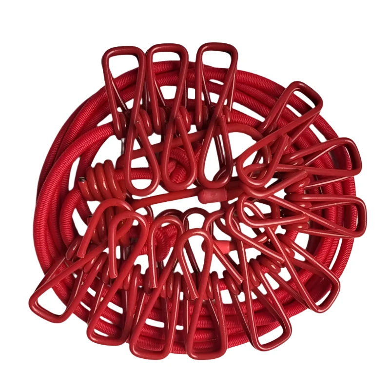 Elastic Windproof Clothes Drying Rope