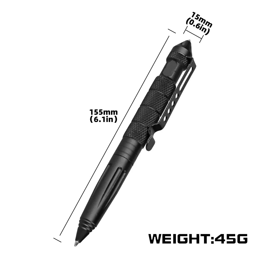 Multifunctional Metal Tactical Pen Anti skid Emergency