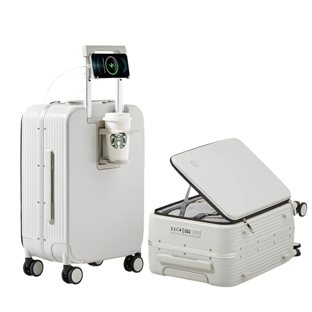 Aluminum Frame Carry-On Luggage