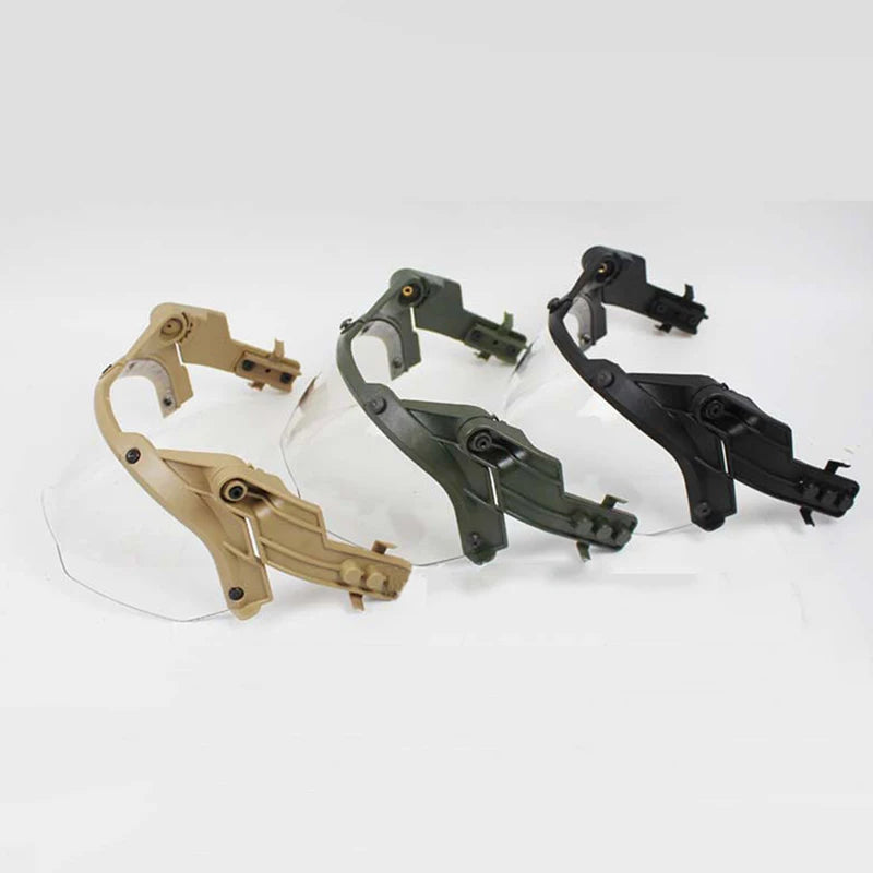 GUOMUZI Adjustable Tactical Helmet Flip Goggles