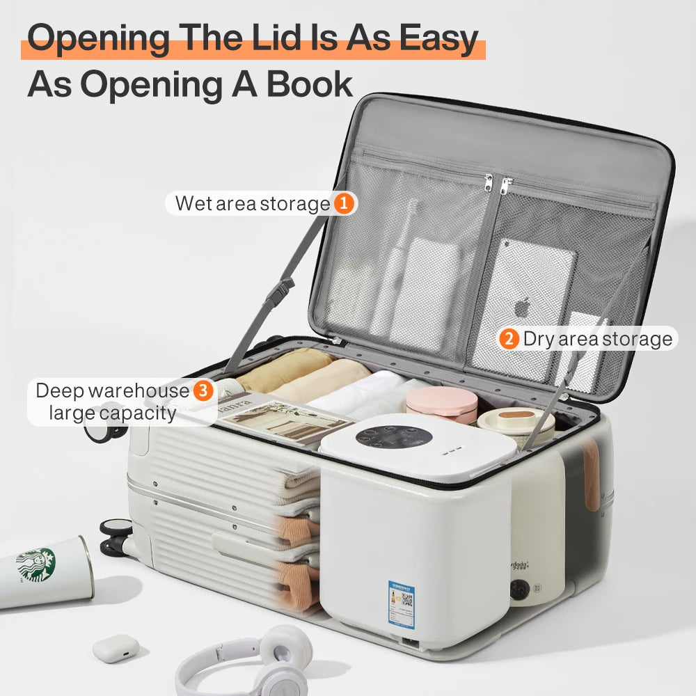Aluminum Frame Carry-On Luggage