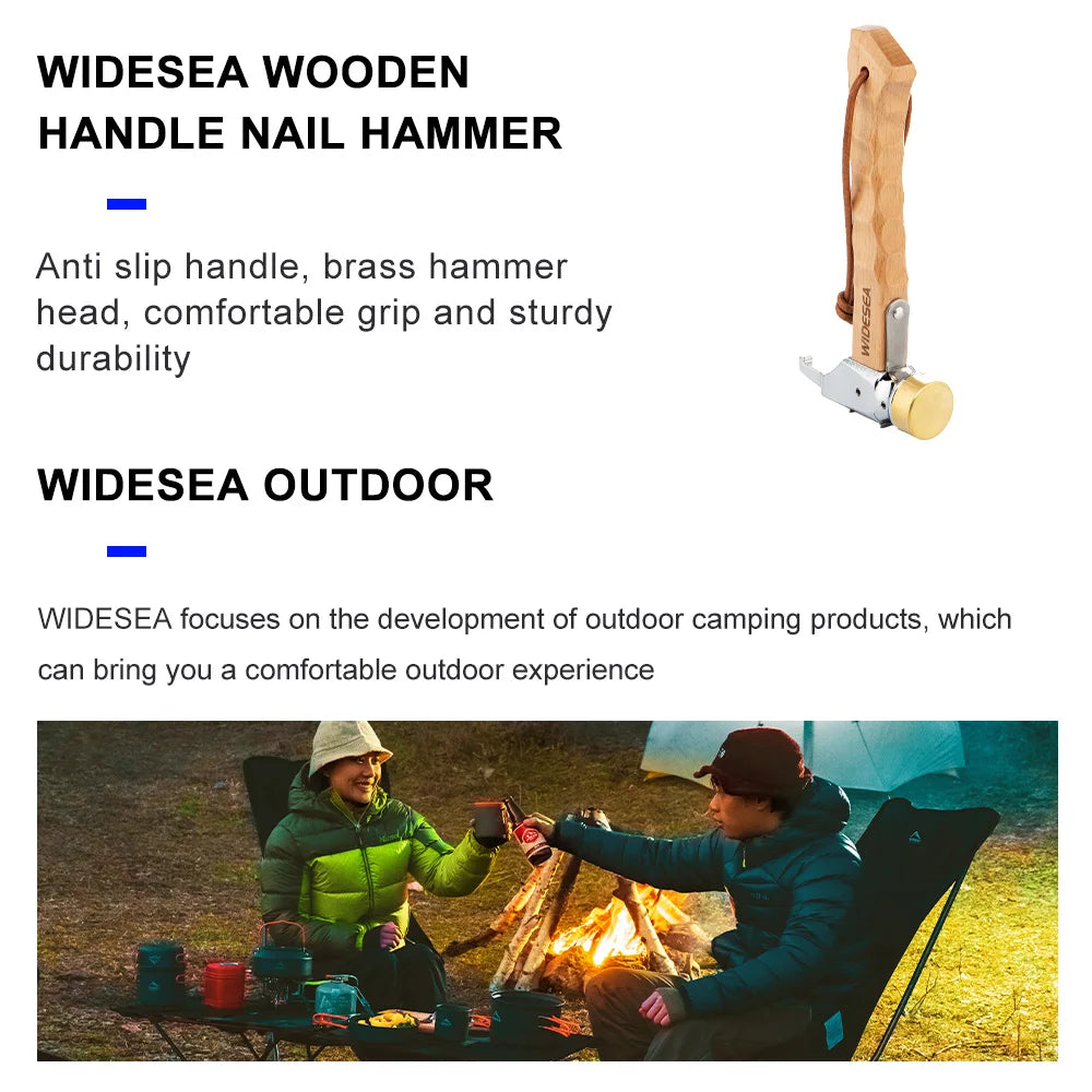 Widesea Camping Ground Nail Hammer