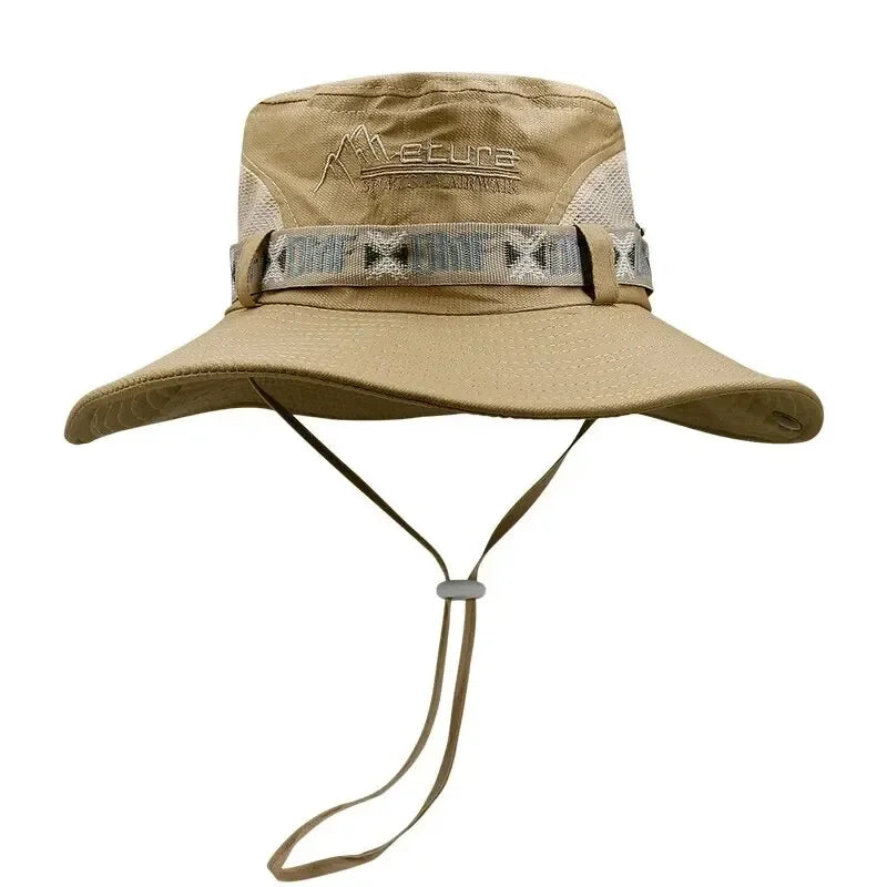 BRS Wide Brim Bucket Hat