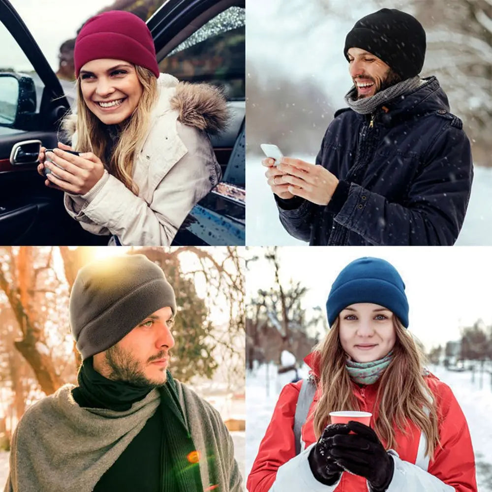 Warm Fleece Winter Sports Hat