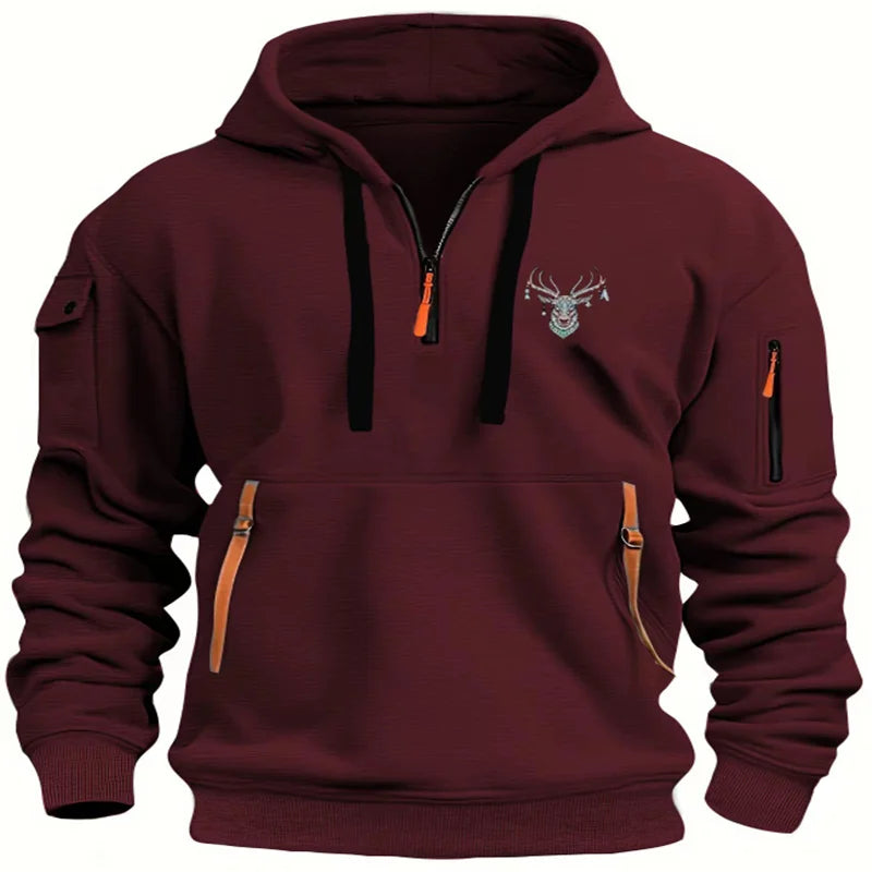 Casual Hooded Sweatshirt
