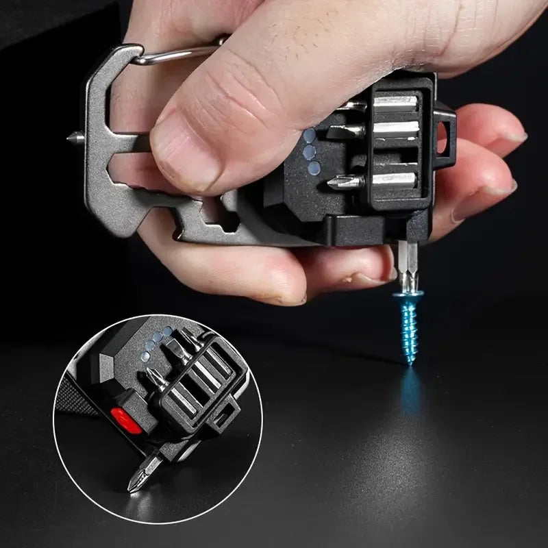 Multifunctional Mini LED Keychain Light