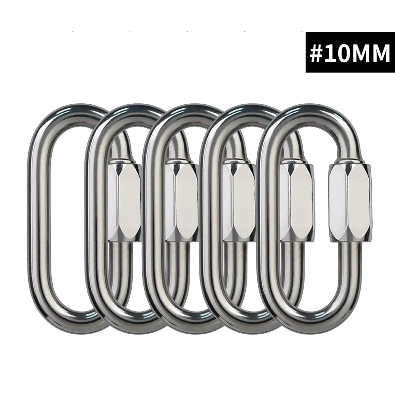 XINDA Safety Carabiner Stainless Steel O-Shape