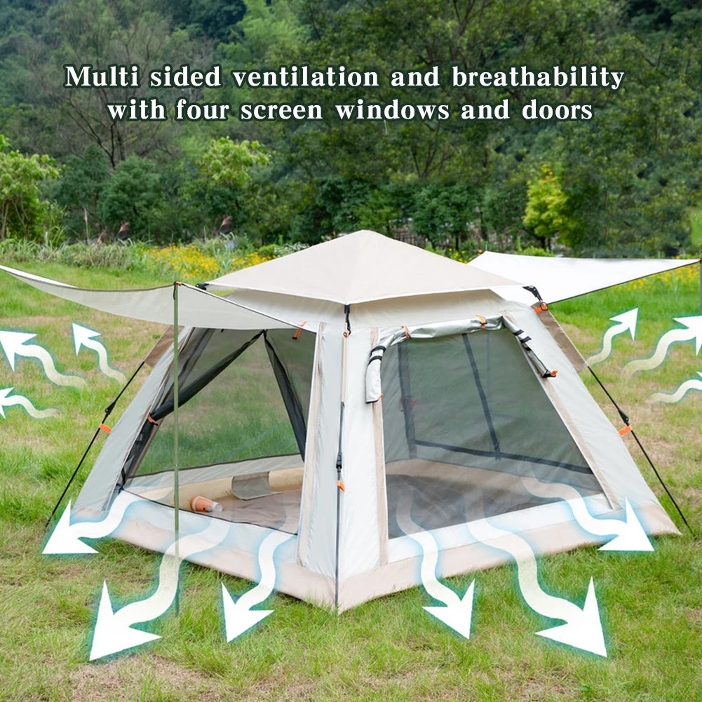 Automatic Quick Open Tent with Canopy