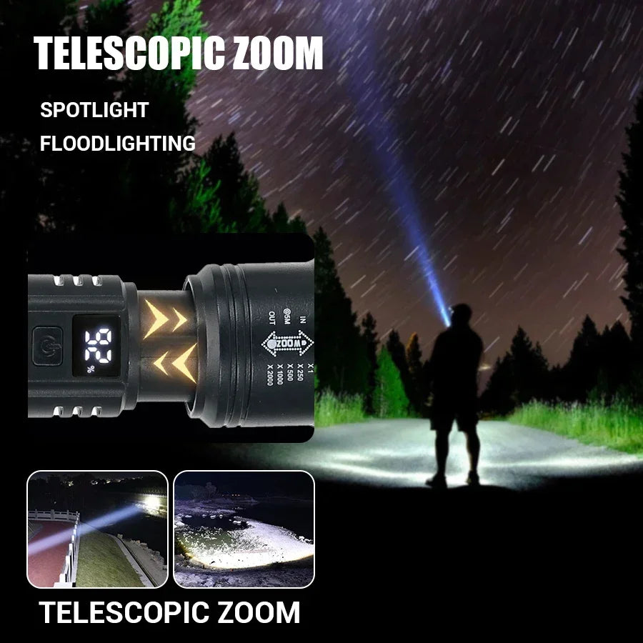 9900LM Powerful LED Flashlight