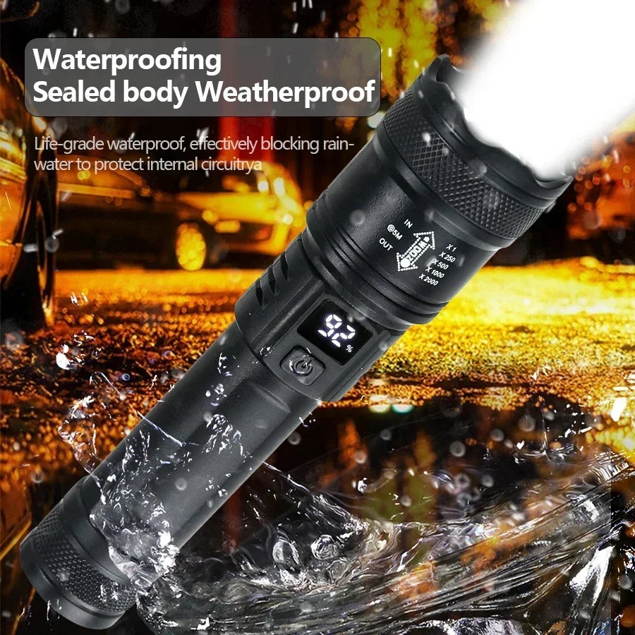 9900LM Powerful LED Flashlight