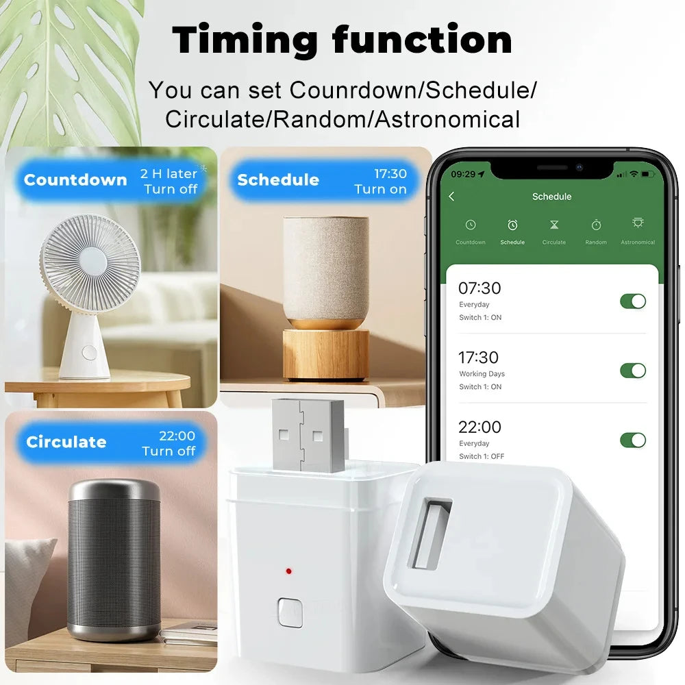 Tuya Smart USB Adapter Switch