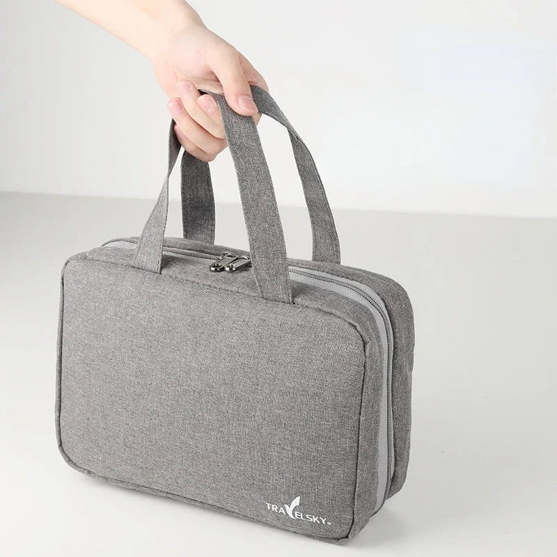 Travel Waterproof Folding Toiletry Bag
