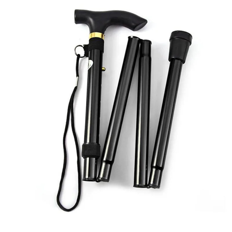Outdoor Folding Aluminum Alloy Trekking Pole