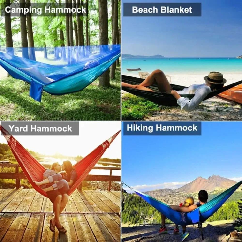Outdoor Hammock with Mosquito Net