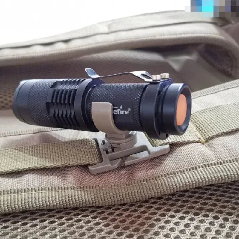360° Swivel U-Ring Flashlight holder