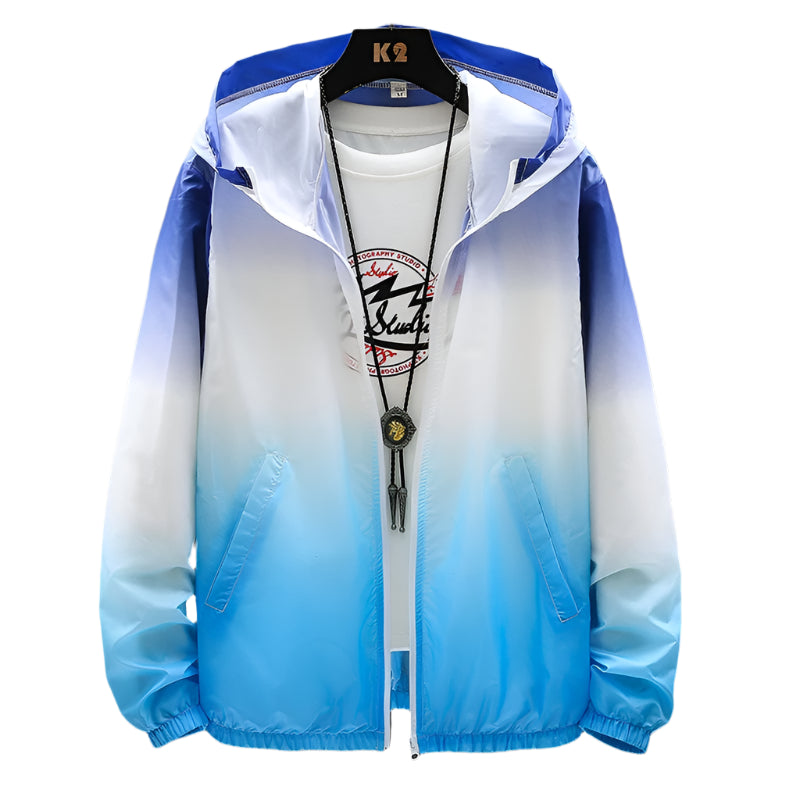 Men's Color Thin Sunscreen Windproof Jacket