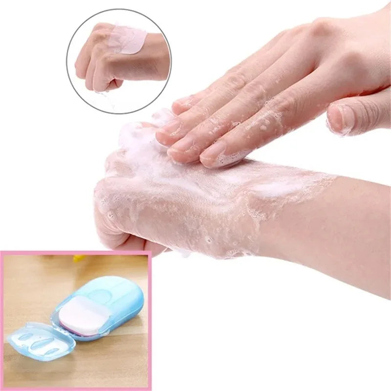 Portable Soap Paper – Disposable Mini Soaps