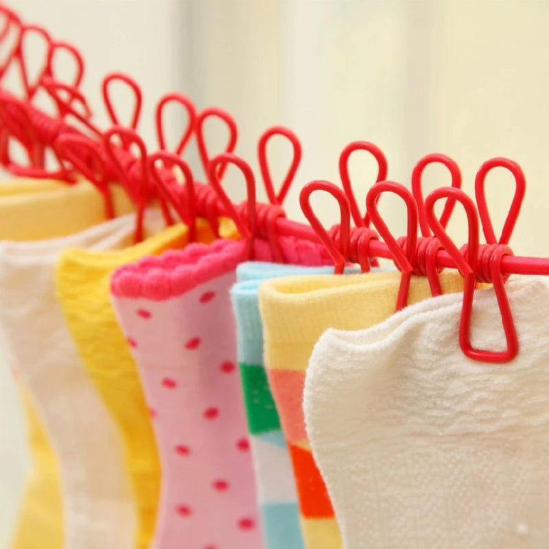 Elastic Windproof Clothes Drying Rope