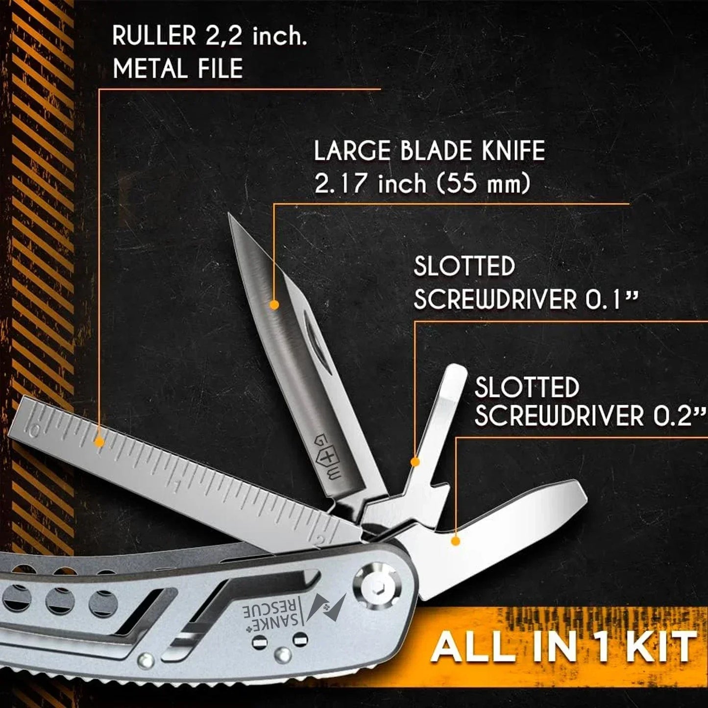 Sanke Rescue Multitool 24-in-1