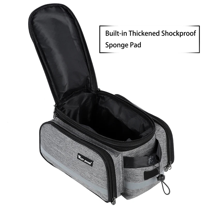WEST BIKING Bike Rear Rack Bag