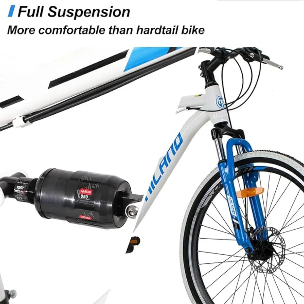26-Inch Full-Suspension Mountain Bike