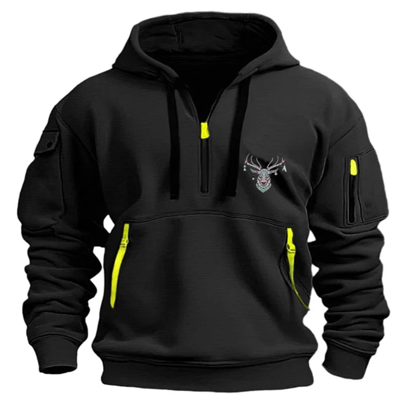Casual Hooded Sweatshirt