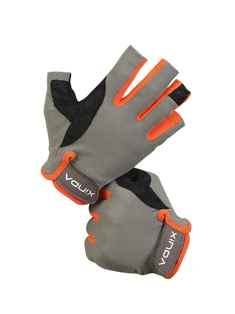 Xinda Half Finger Climbing Gloves H-ST04