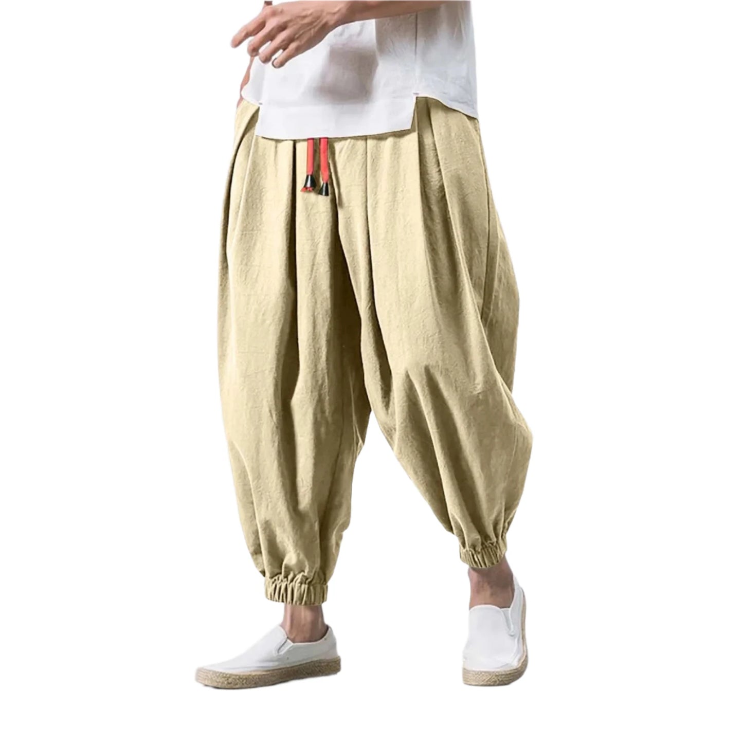 Solid Color Harem Pants