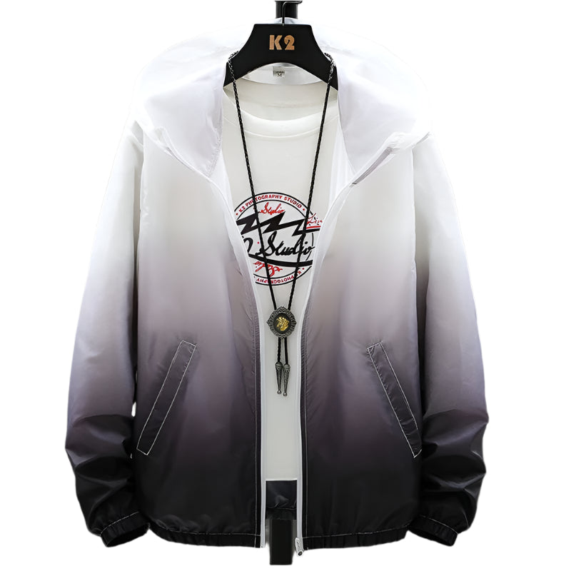 Men's Color Thin Sunscreen Windproof Jacket