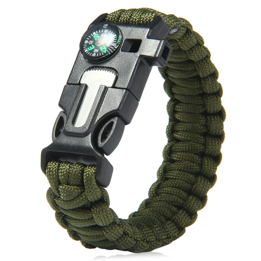 Outdoor LED Light Survival SOS Bracelet