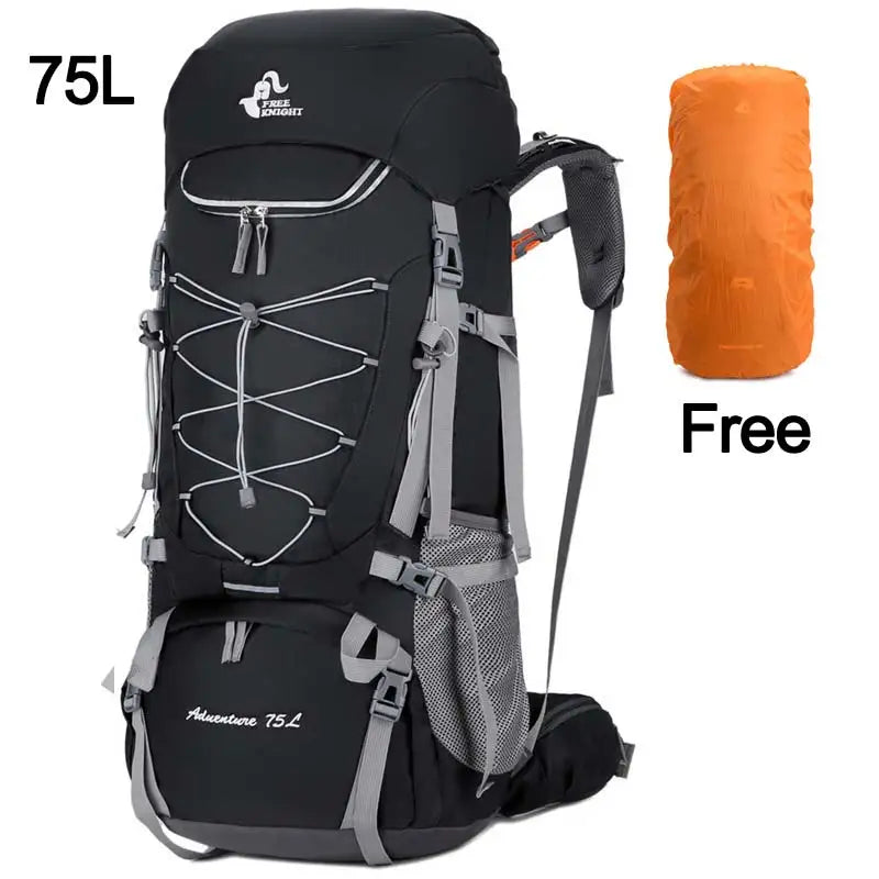 75L Camping Backpack with Rain Cover