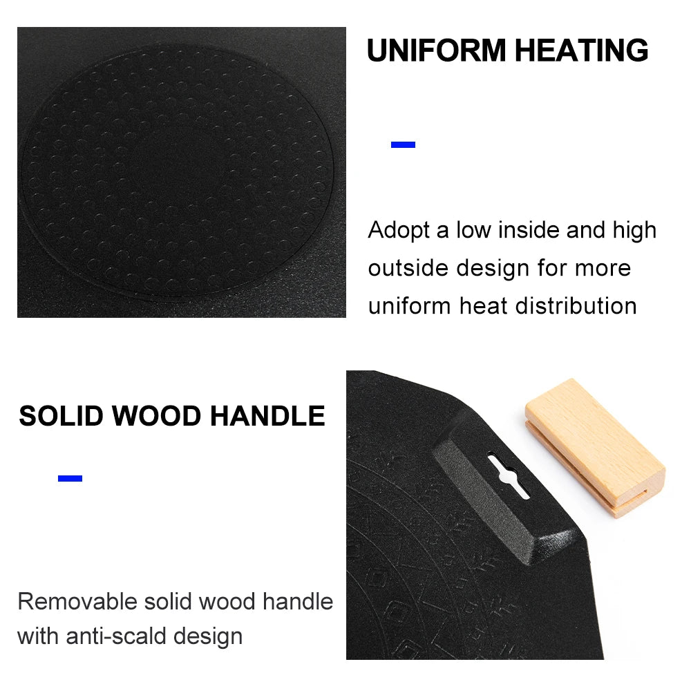 Widesea Non-Stick BBQ Grill Plate