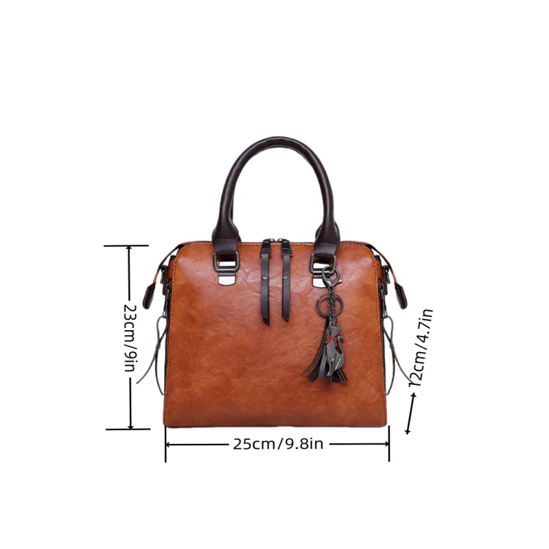 PU Large Capacity Handbag Set