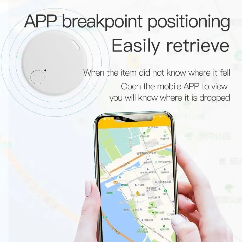 Mini GPS Locator Anti-Lost Keychain Tag