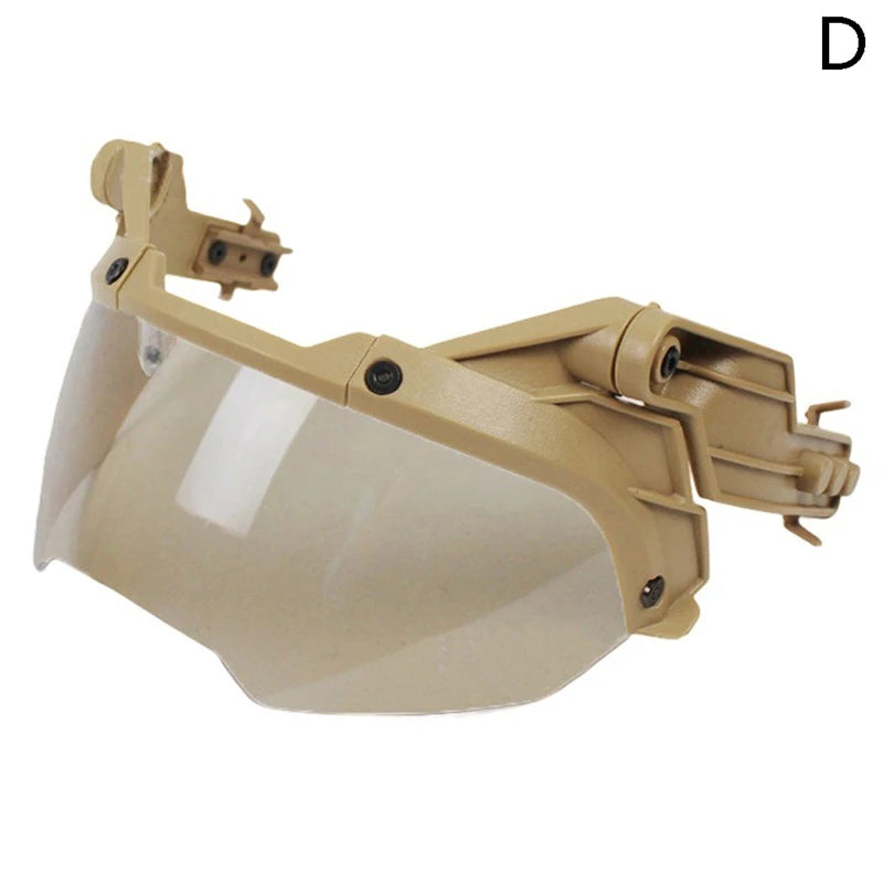 GUOMUZI Adjustable Tactical Helmet Flip Goggles