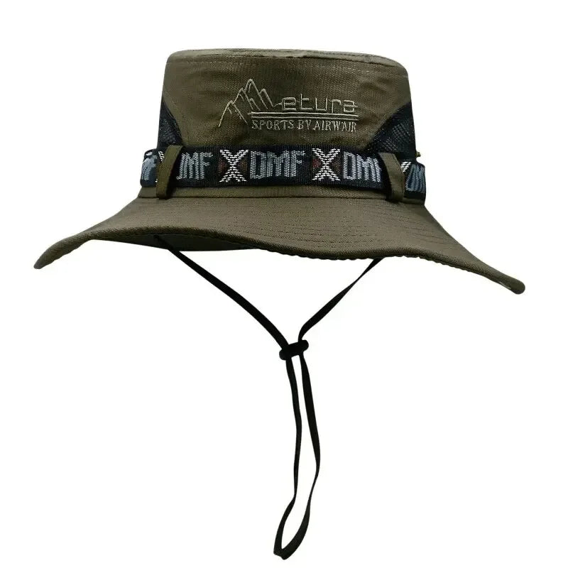 BRS Wide Brim Bucket Hat