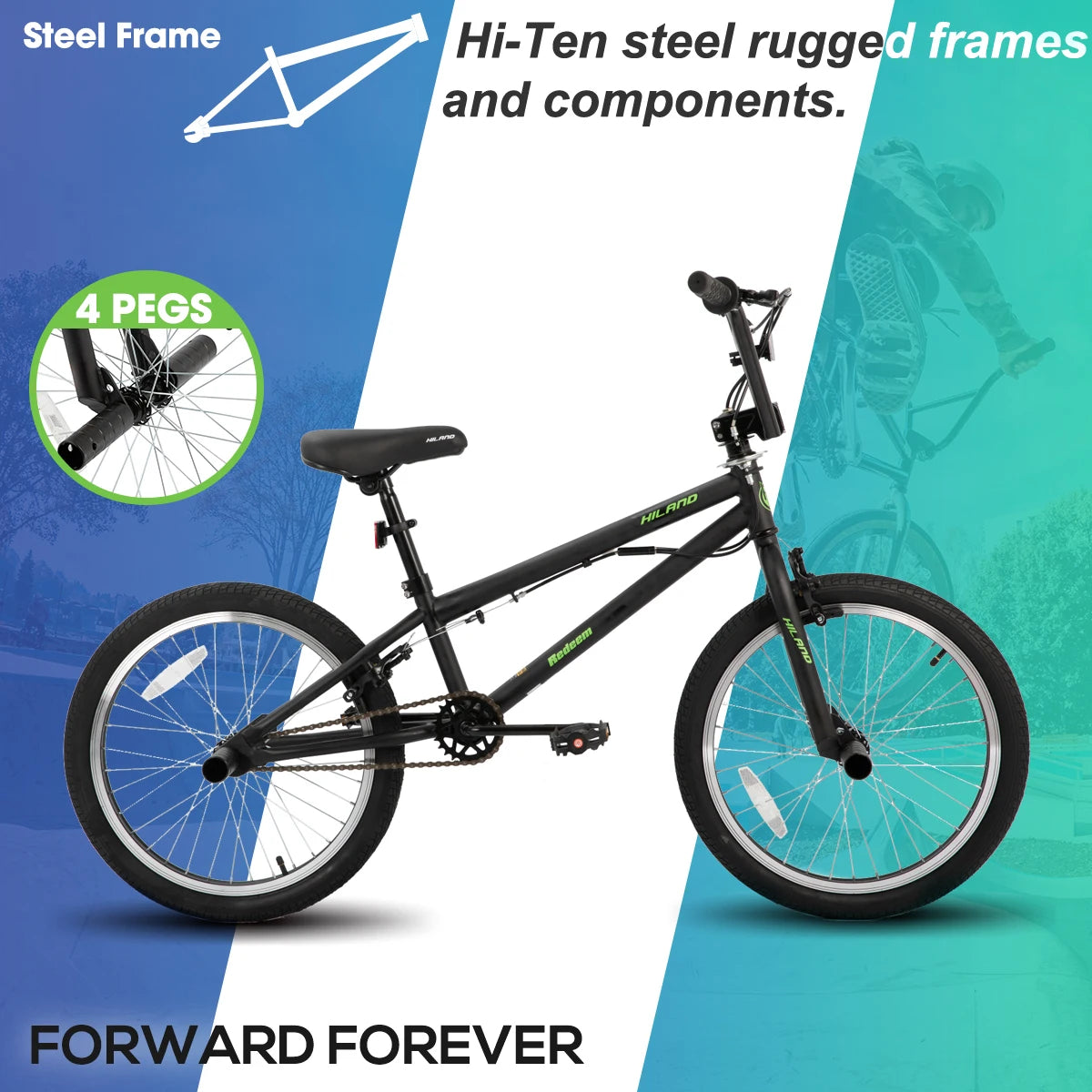 Hiland 20'' Freestyle Kids BMX Bike