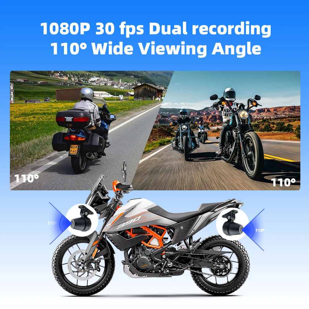 Portable Motorcycle GPS Navigation Dashboard