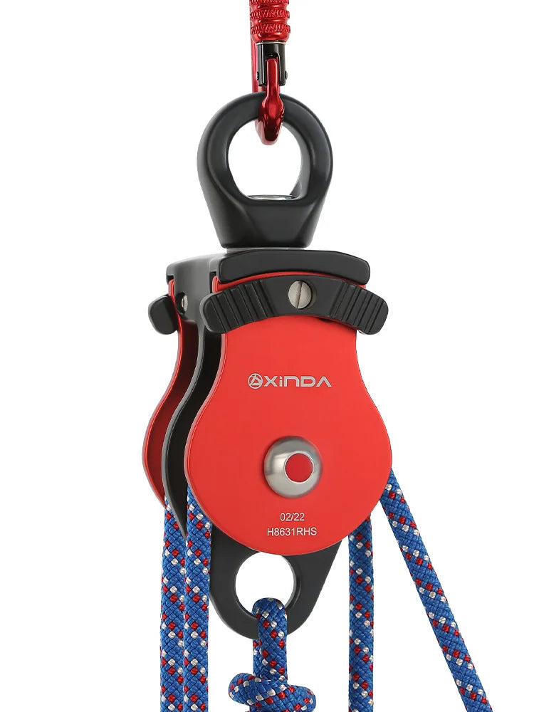Xinda Rock Climbing Rope Hanging Pulley Ring