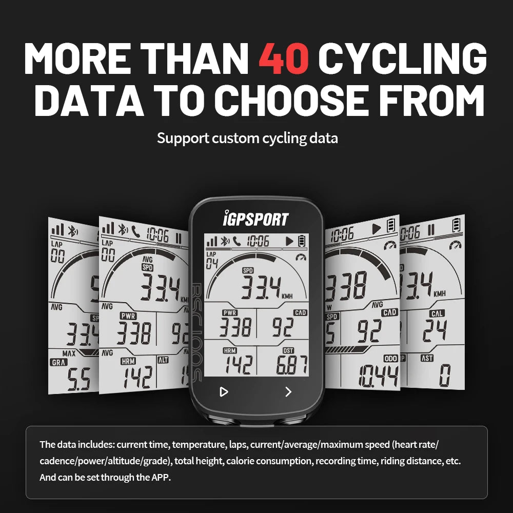 iGPSPORT GPS Odometer Cycling Bike Computer