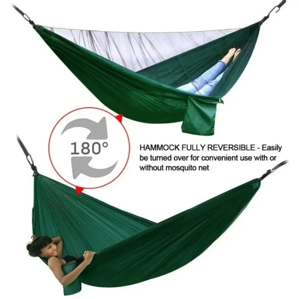 Outdoor Hammock with Mosquito Net