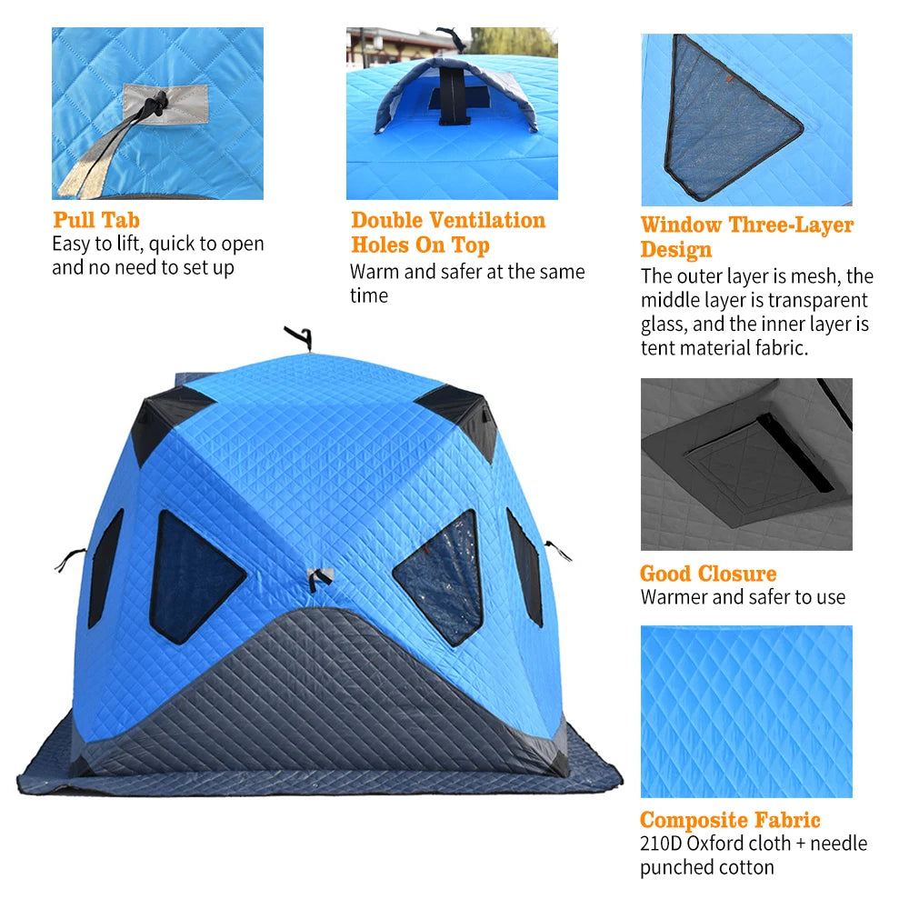 LIXADA Winter Fishing Tent