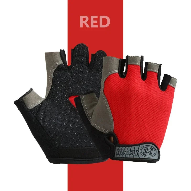Half Finger Gloves Gym Fitness Anti-Slip