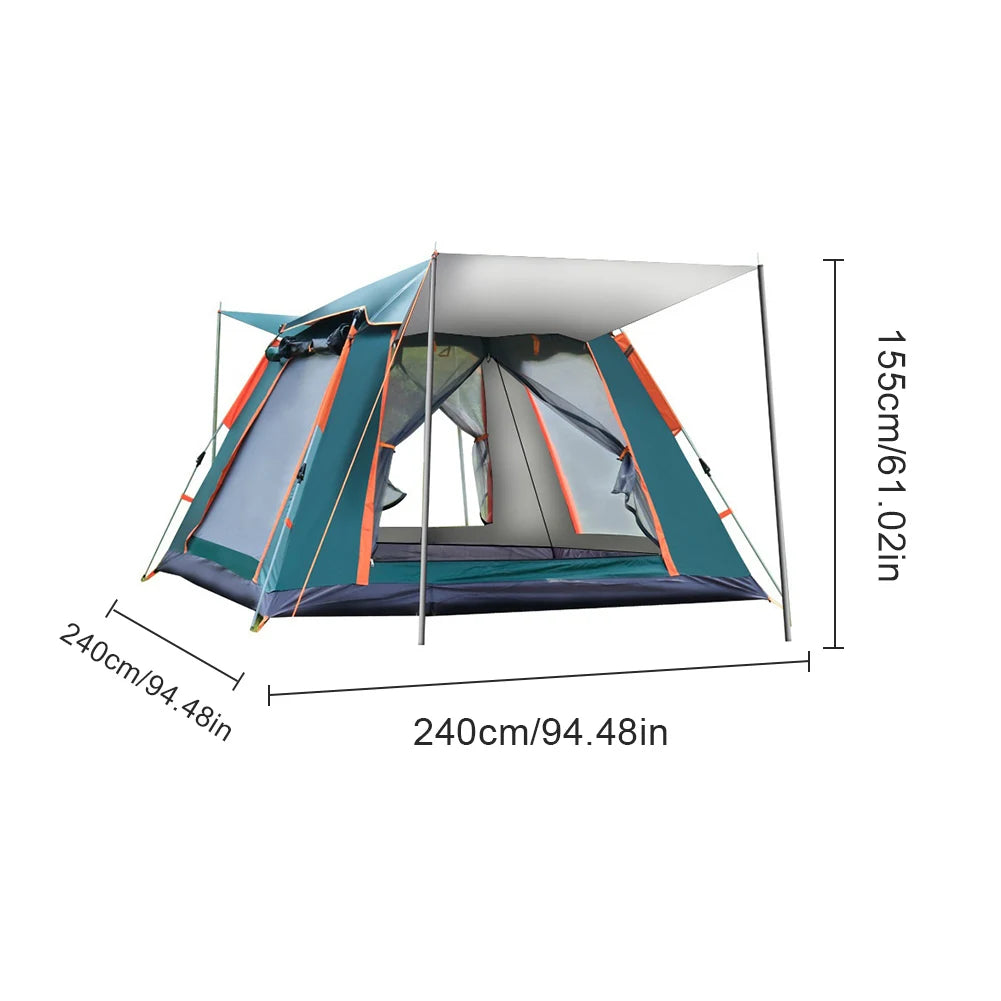 Automatic Quick Open Tent with Canopy