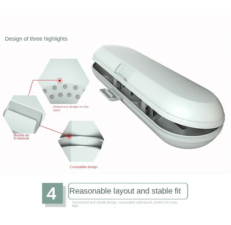 Toothbrush & Toothpaste Holder CASE