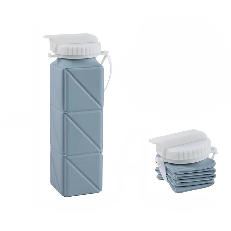 Square Silicone Folding Mug