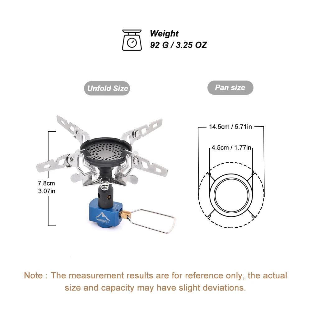 Widesea Camping Gas Burner 3300W