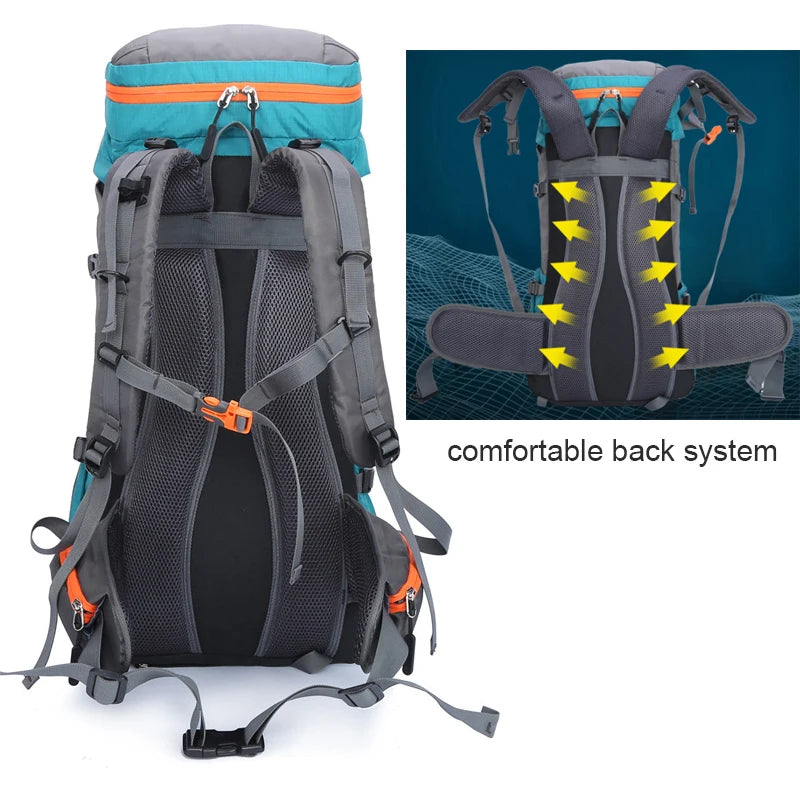 65L Waterproof Backpack