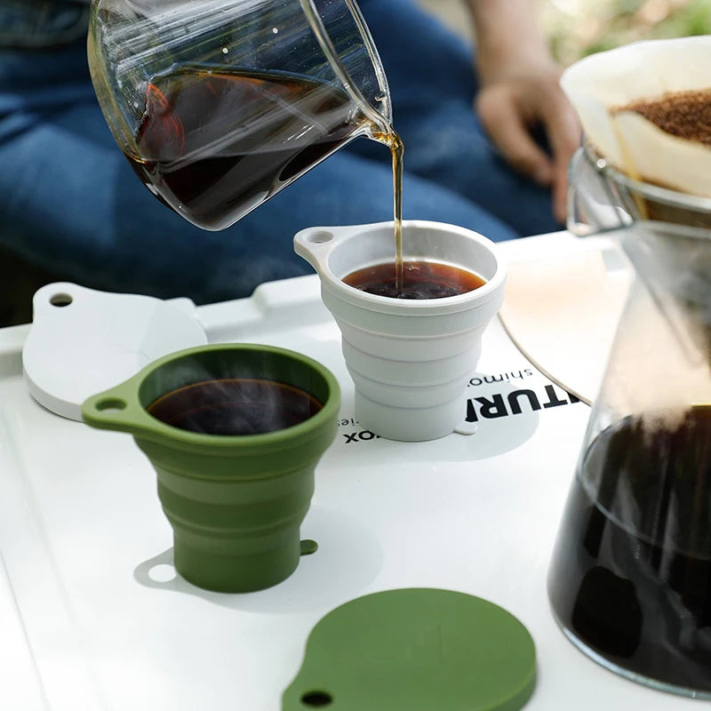 SHIMOYAMA 150ML Folding Silicone Travel Cup