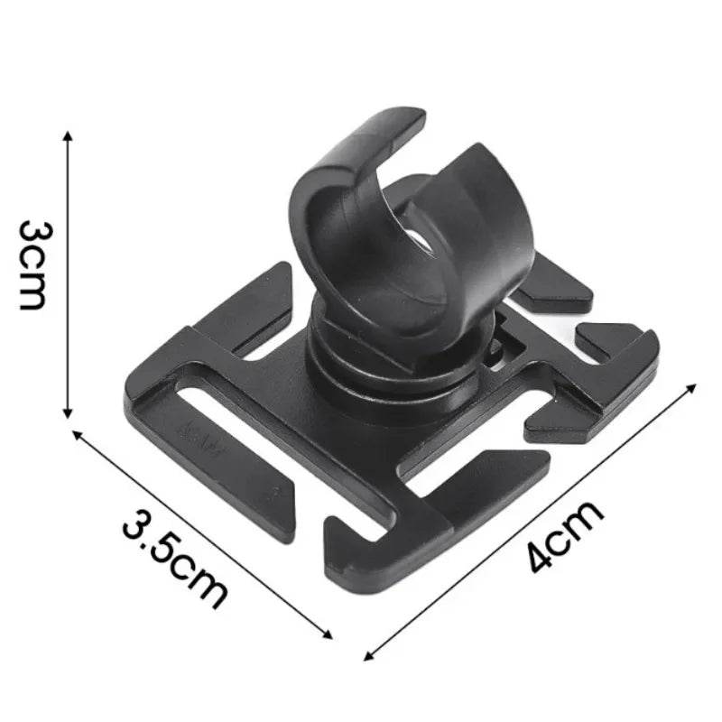 360° Swivel U-Ring Flashlight holder